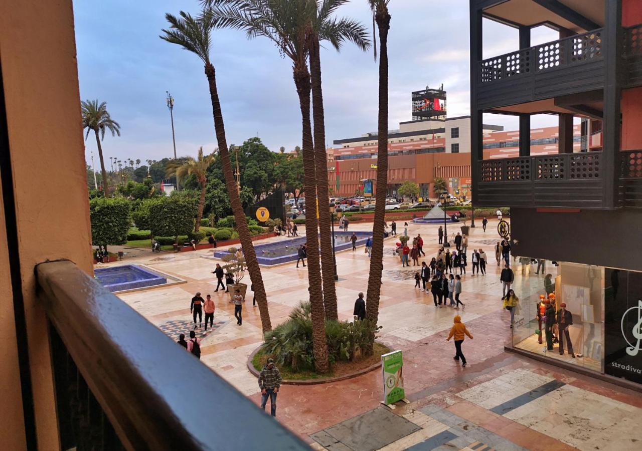 Appartement Haut Standing Gueliz Plaza Avec Vue Marrakesh Eksteriør bilde