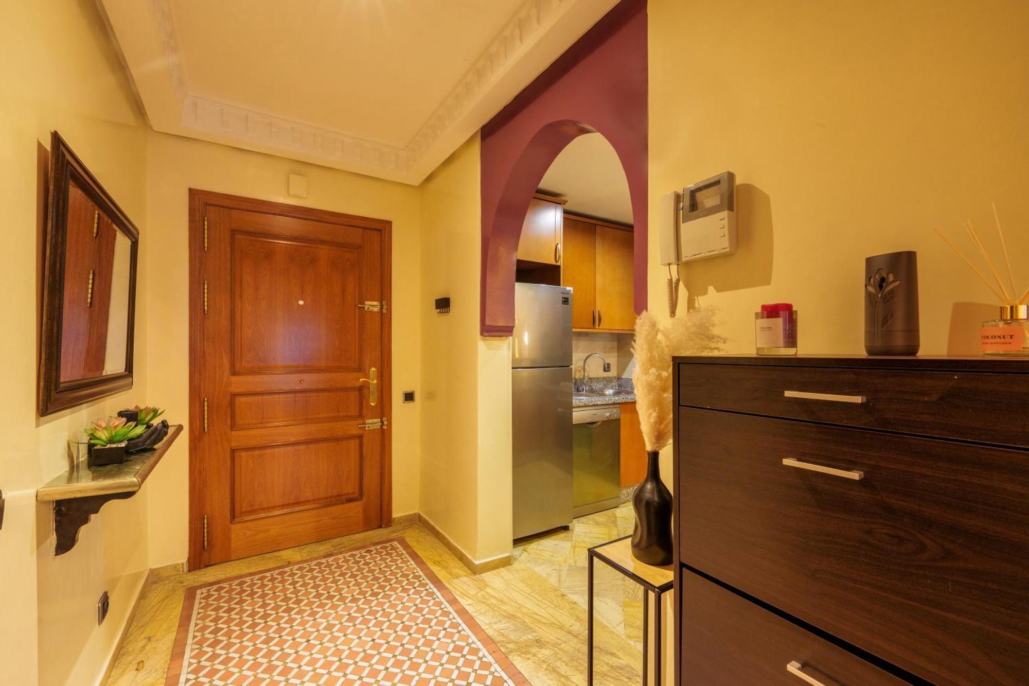 Appartement Haut Standing Gueliz Plaza Avec Vue Marrakesh Eksteriør bilde